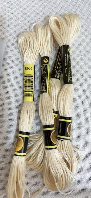DMC Stickgarn Set Kreuzstich Floss in Regenbogenfarben, 10 Stück à 8m, Multicolour - Bild 1