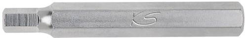 KS Tools Innensechskant-Bit 10mm Antrieb und 8mm Abtrieb in Silber, Länge: 75mm - Bild 1