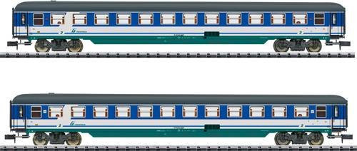 MiniTrix Eisenbahn Personenwagen 2er-Set EC Venezia Teil 4 der MÁV-START Venezia Set 4 - Bild 1
