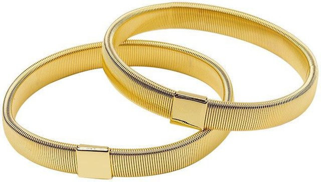 Armband Sexyapparel, Metallarmband, beige, Unisex - Bild 1