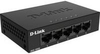 D-Link DGS-105GL/E Netzwerk Switch mit 5 Ports und 1 GBit/s in Schwarz - Bild 1