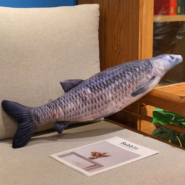 Yiran Health & Beauty Karpfen Plüschkissen, Plüschtiere, 40cm - Bild 1