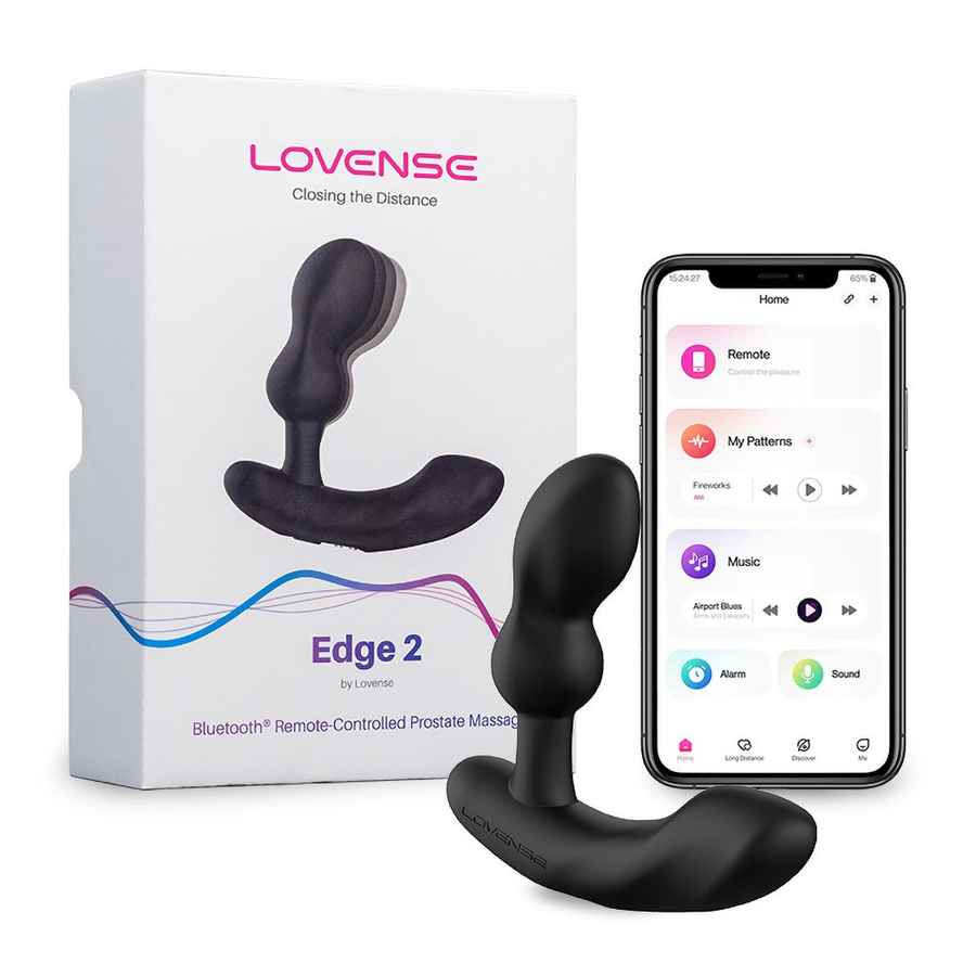 Lovinse Analvibrator Edge 2 in Schwarz mit App-Steuerung - Bild 4