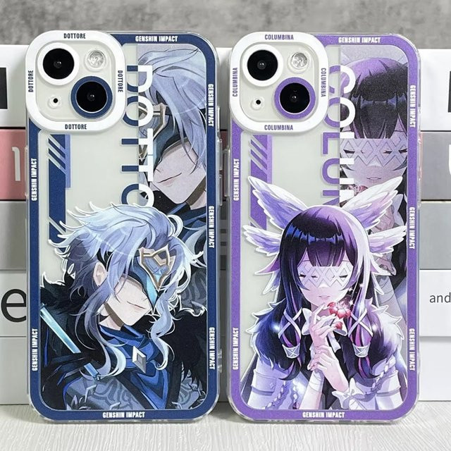 Genshin Impact Stoßfeste Handyhülle für Samsung Galaxy S22 S23 S24 S25 S26 Ultra Plus in Multicolour - Bild 1