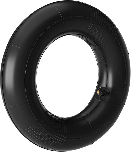 Wiltec Standard Schlauch für Reifen 3.00/3.5-4 mit Tr87 Ventil in Schwarz für Schubkarren und Sackkarren (Tragkraft 90kg) - Bild 1