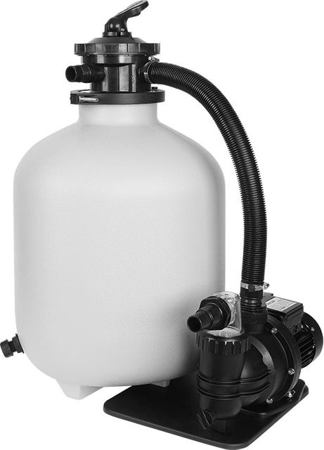 Interline Eco Filtersatz und Pumpe Set für 10m3 mit 8,0m3/h Leistung inklusive Fiberclean Filter - Bild 1