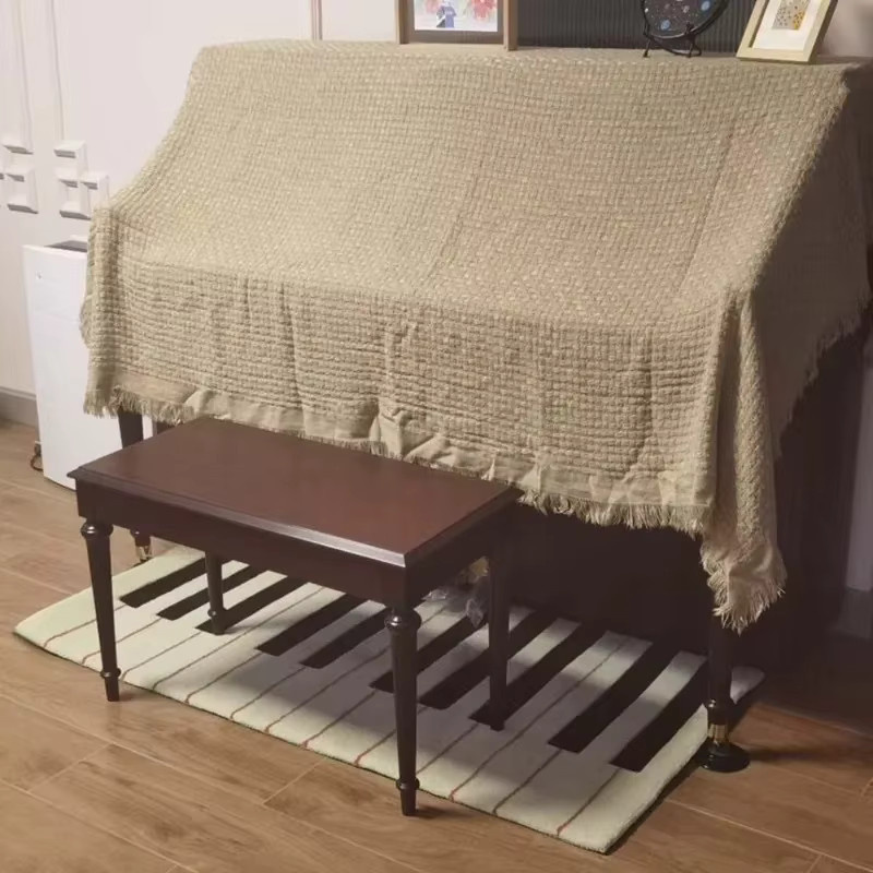VIKAMA Klavier-Schalldämmteppich als rutschfeste und geräuschreduzierende Bodenschutzmatte für Wohnzimmer, Schlafzimmer oder Arbeitszimmer - Bild 2