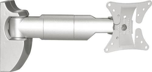 My Wall H9-4L TV-Wandhalterung in Silber, neigbar und schwenkbar mit variablem Wandabstand für Bildschirme von 25,4 cm bis 76,2 cm - Bild 1