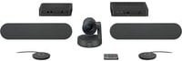 Logitech Rally Plus Modulares 4K UHD Videokonferenzsystem in Schwarz und Grau mit Webcam und Mikrofon für bis zu 46 Teilnehmer - Bild 2