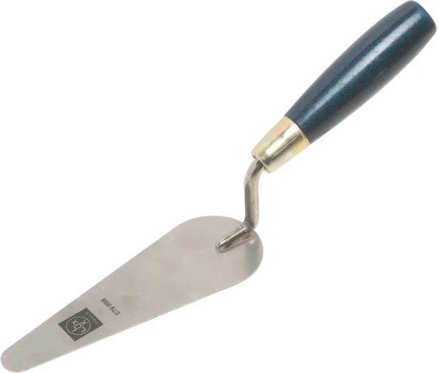 LUX-TOOLS Katzenzungenkelle Classic aus Edelstahl in Silber, Länge: 160 mm - Bild 1