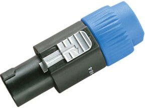 Jung Speakon Steckverbindung PS 4 Drahtverbinder Schwarz Blau - Bild 1