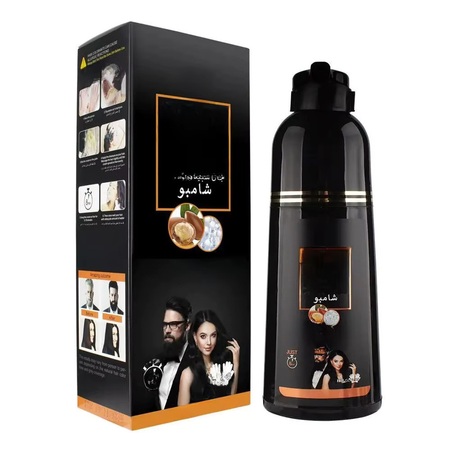 3-in-1 Kollagen Arganöl Shampoo, 400 ml, für graues Haar, Unisex - Bild 6