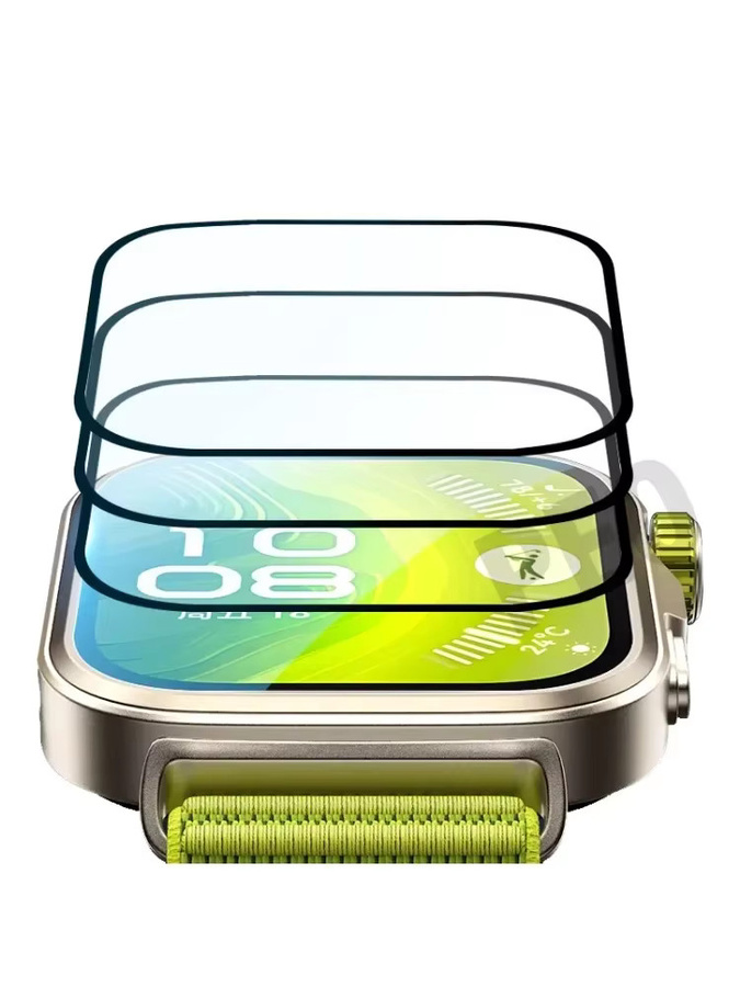 Huawei Displayschutzfolie, 9D gebogene Folie, transparent, Smartwatch-Zubehör - Bild 6