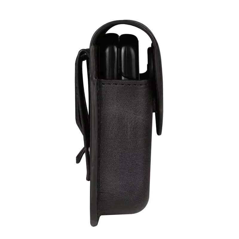 Luxus Leder-Gürteltasche mit Magnetverschluss für Samsung Galaxy Z Flip 6 5 4 3 und Motorola Razr 40 50 60 Ultra in Schwarz - Bild 5