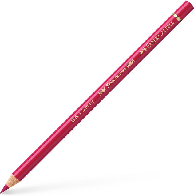 Faber Castell Polychromos Profi-Farbstift Alizarinkarmesin Rot - Bild 1