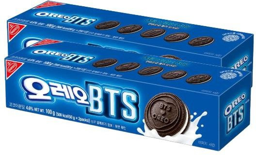 OREO BTS Hotteok Weiße Creme 2 x 100 g - Bild 1