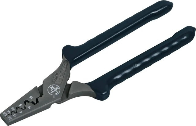 LUX-TOOLS Endhülsenzange aus Stahl in Silber, Länge: 190 mm - Bild 1