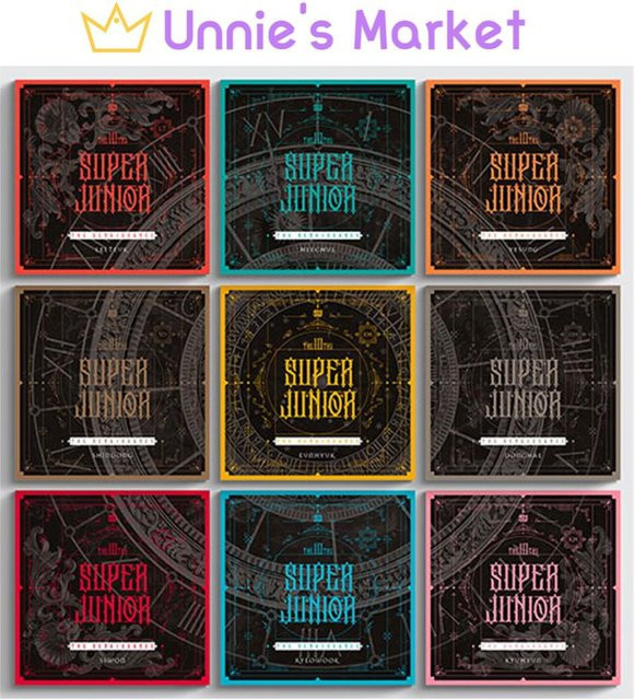 Super Junior – Die Renaissance (SQUARE-Stil) Musikalbum in Schwarz und Multicolour - Bild 1