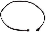 Alphacool JST aRGB 3-Pin auf 3-Pin Verlängerungskabel, Schwarz, Länge: 60 cm - Bild 1
