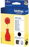 Brother Tintenpatrone LC-121BK schwarz für Inkjet-Drucker - Bild 1
