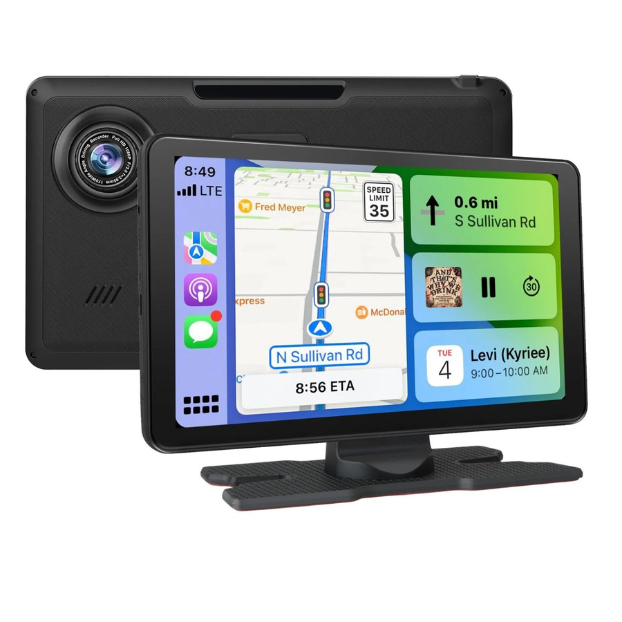 Junsun Carplay Display 9 Zoll in Schwarz - Bild 2
