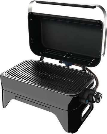 Campingaz Gasgrill Attitude 2go CV in Schwarz mit Thermometer, Piezozündung und Fettwanne, B/T/H: 43 x 43 x 65 cm