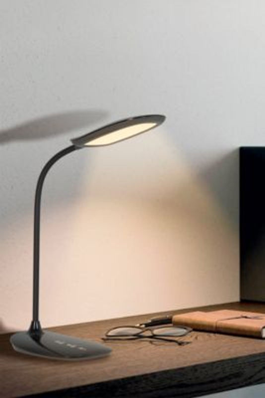 Paperflow LEON LED-Tischleuchte schwarz mit flexiblem Arm, 800 lm und 3-Farben-CCT-Modus - Bild 2