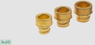 HELU Innentülle 99515-25 in Grau und Gold, 25 Stück - Bild 1