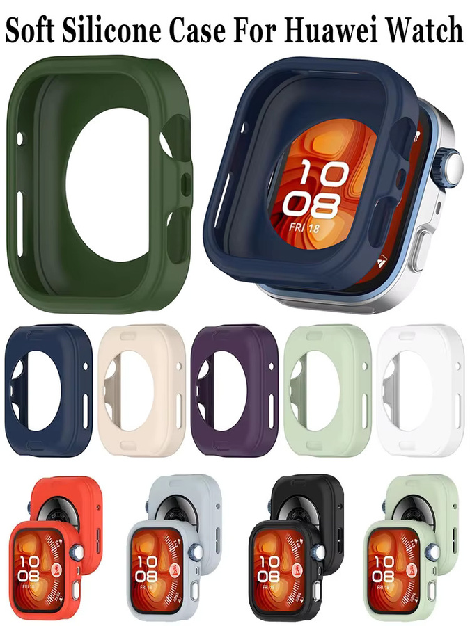 Huawei Silikonhülle für Watch Fit 5/5 Pro, blue, Unisex - Bild 5