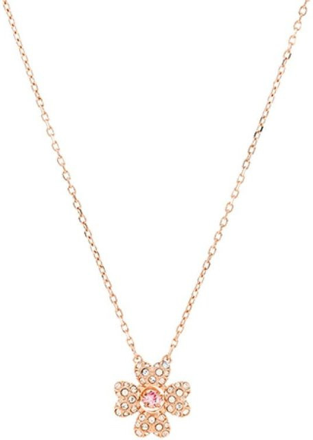 Swarovski Idyllia Klee Halskette, Roségold, Kristall, Damen - Bild 1