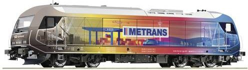 Roco H0 Diesellok 761 102-3 der Metrans in Grau, Gelb, Rot und Blau - Bild 1