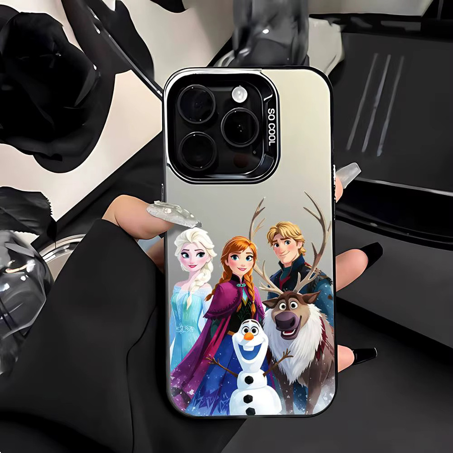 Mesuca Anime Frozen Handyhülle für iPhone 17 16 15 14 13 12 11 Pro Max Plus XR XS 7 8 Mini - Bild 4