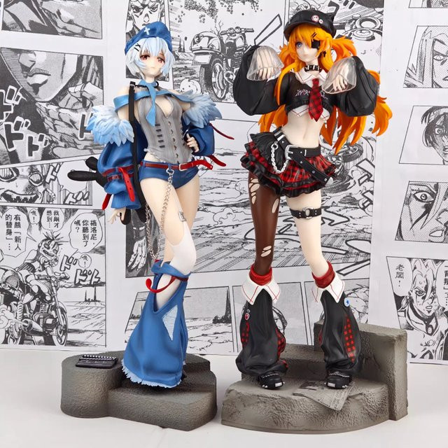 Bandai Evangelion EVA Asuka Rei Ayanami Rock Band Actionfiguren, Einzelfigur - Bild 1