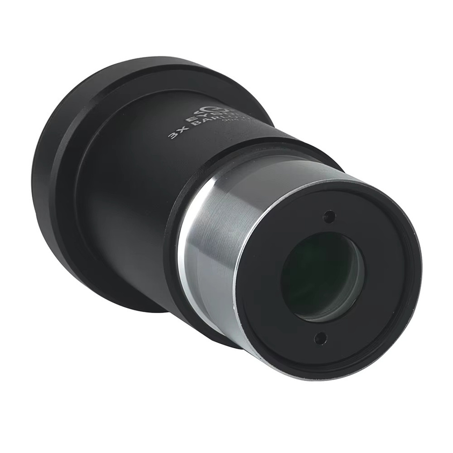EYSDON 3x Barlow-Linse 1,25 Zoll Apochromatische 3-Elemente-FMC-Linse mit M42 x 0,75 mm Kameragewinde in Schwarz für astronomische Teleskope - Bild 2