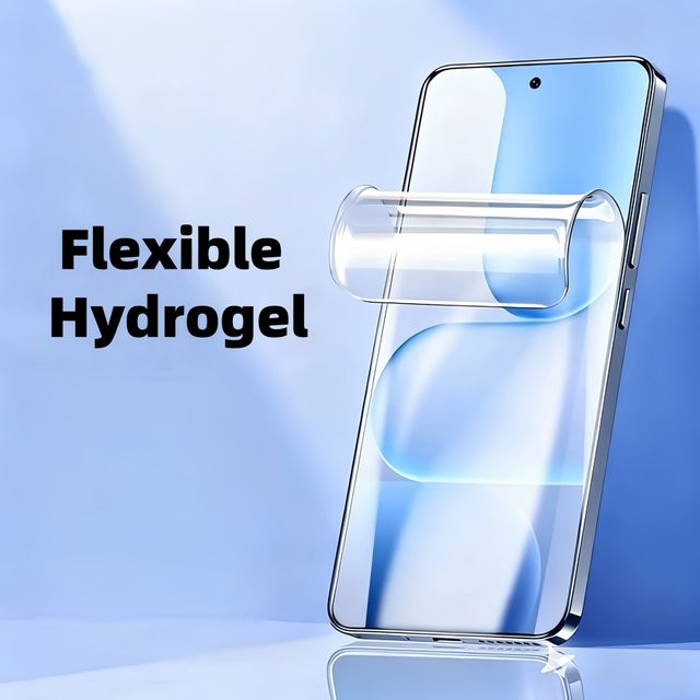 2 Stück flexible Hydrogel-Displayschutzfolien für Honor 600 400 200 90 Lite 400 Pro, transparent, weiches TPU - Bild 1