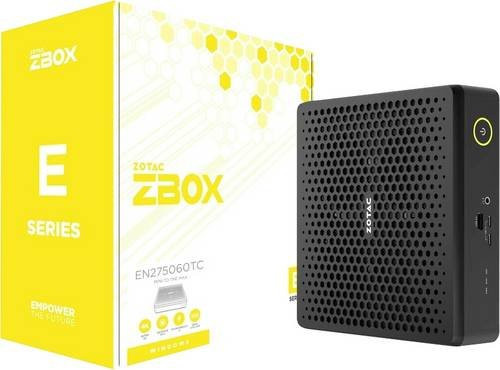 Zotac Mini PC ZBOX-EN275060TC-BE-W5B mit Intel Core Ultra 7 255HX, 16 GB RAM, 1 TB SSD und Zotac GAMING GeForce RTX 5060 Ti 16 GB GDDR7 in Schwarz - Bild 1