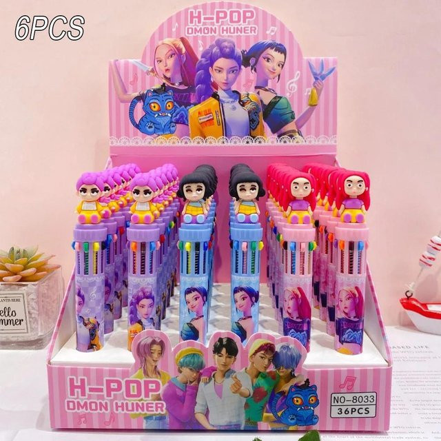 Discover Intime Kpop Dämonenjäger Kugelschreiber in 10 Farben für Schüler und Schulbedarf - Bild 1