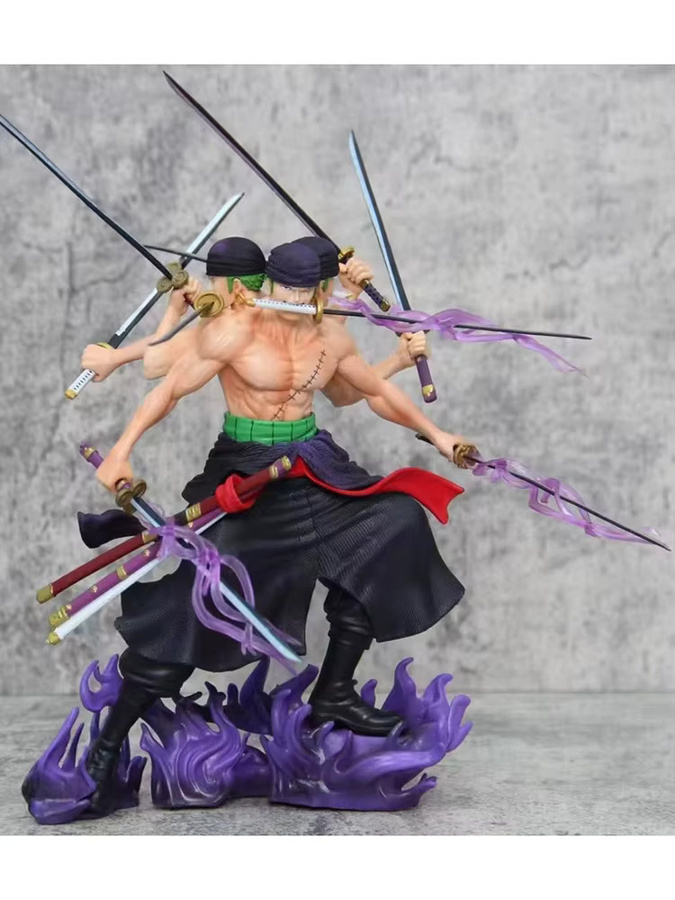 Bandai One Piece Roronoa Zoro Actionfigur, 30 cm, Bunt / Mehrfarbig - Bild 3
