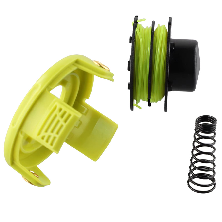 Ryobi Ersatzspulenfaden-Set für RAC118 und RLT3525S mit 1,2 mm Faden, Abdeckung und Federsatz - Bild 2