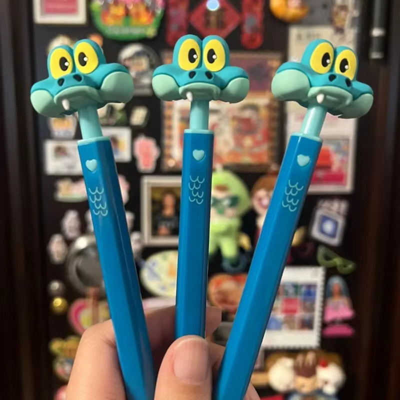 Disney Zootopia 2 Gary Schlangen Kugelschreiber in Blau als kreatives Schreibwaren-Ornament für Schüler - Bild 2