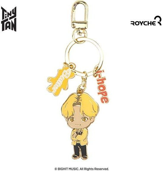 BTS TinyTAN Butter Swing Metall-Schlüsselanhänger, Unisex - Bild 1