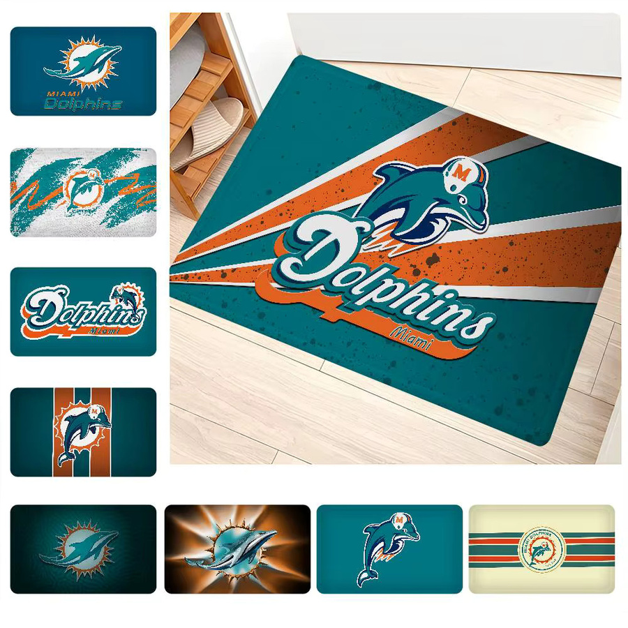 Rutschfeste Küchenmatte Potdemiel M-Miami D-Dolphins in Mehrfarbig für Wohnzimmer und Balkon - Bild 6
