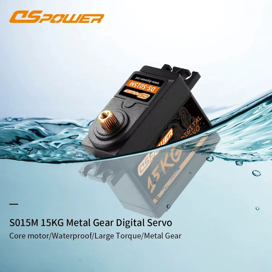 DSPOWER Digitales Servo, Metallgetriebe, wasserdicht - Bild 5
