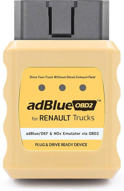 AdBlueOBD2-Emulator für IVECO Trucks EURO 4/5, Plug-and-Play AdBlue/DEF NOx-Emulator über OBD2-Stecker, kompatibel mit Renault - Bild 1