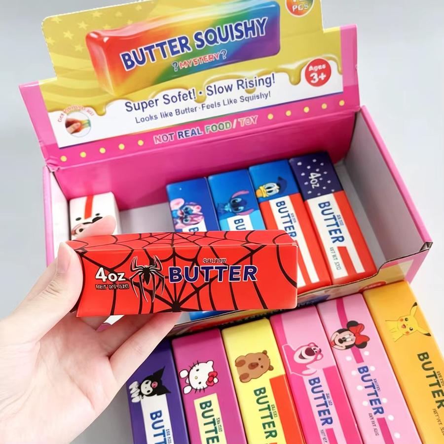 Bandai Cartoon-Serie Weiche Butter-Squishies, 12er-Set - Bild 2