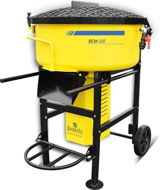 BAMATO Zwangsmischer BCM-120 in Gelb, B/T/H: 102,5 x 90 x 120 cm - Bild 1