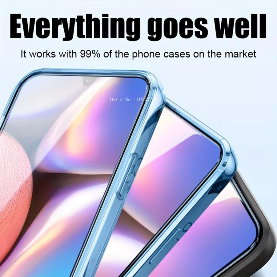 ZMZE 5er-Pack HD-Displayschutz aus gehärtetem Glas mit schwarzem Rand für iPhone 17 Air 17 Pro 17 Pro Max 16 15 14 Plus 13 Pro Max 16E 11 12 Mini - Bild 2