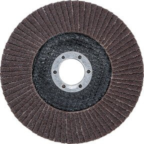 BGS Fächer-Schleifscheibe braun Durchmesser: 125 mm, Körnung: 80 - Bild 1