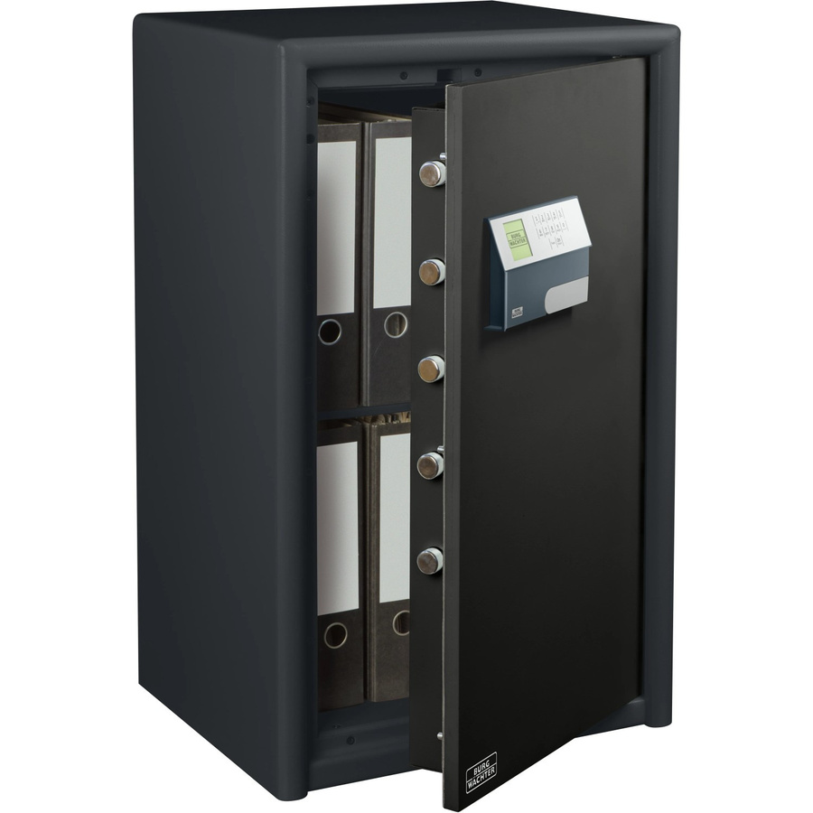Burg-Wächter Sicherheitsschrank Combi-Line CL 460 E Feuerschutztresor mit Zahlenschloss, schwarz, B/H/T: 49,5 x 82 x 44,5 cm - Bild 2