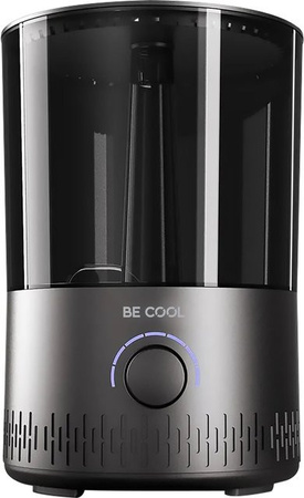 BE COOL Warm- und Kaltluft-Luftbefeuchter BCLB2402S in Schwarz mit Top-Fill-Funktion